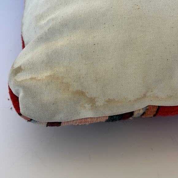 Vintage Navajo Wool Woven Pillow - Picture 9 of 9